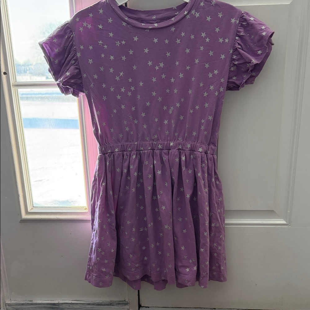 Crewcuts Purple Graphic dress